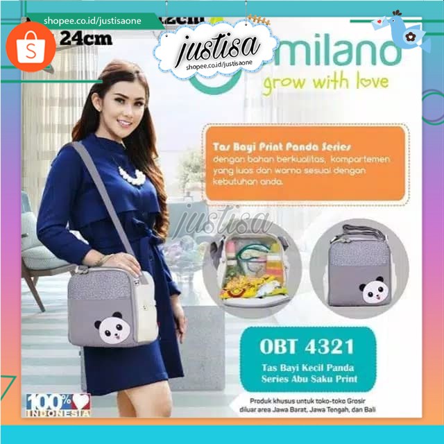 Promo !! OMOLAND-TAS BAYI UKURAN KECIL SERIES PANDA OBT 4321