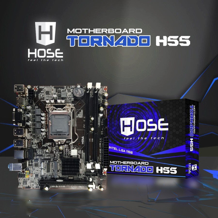 Motherboard Hose H55 Intel LGA 1156 NEW