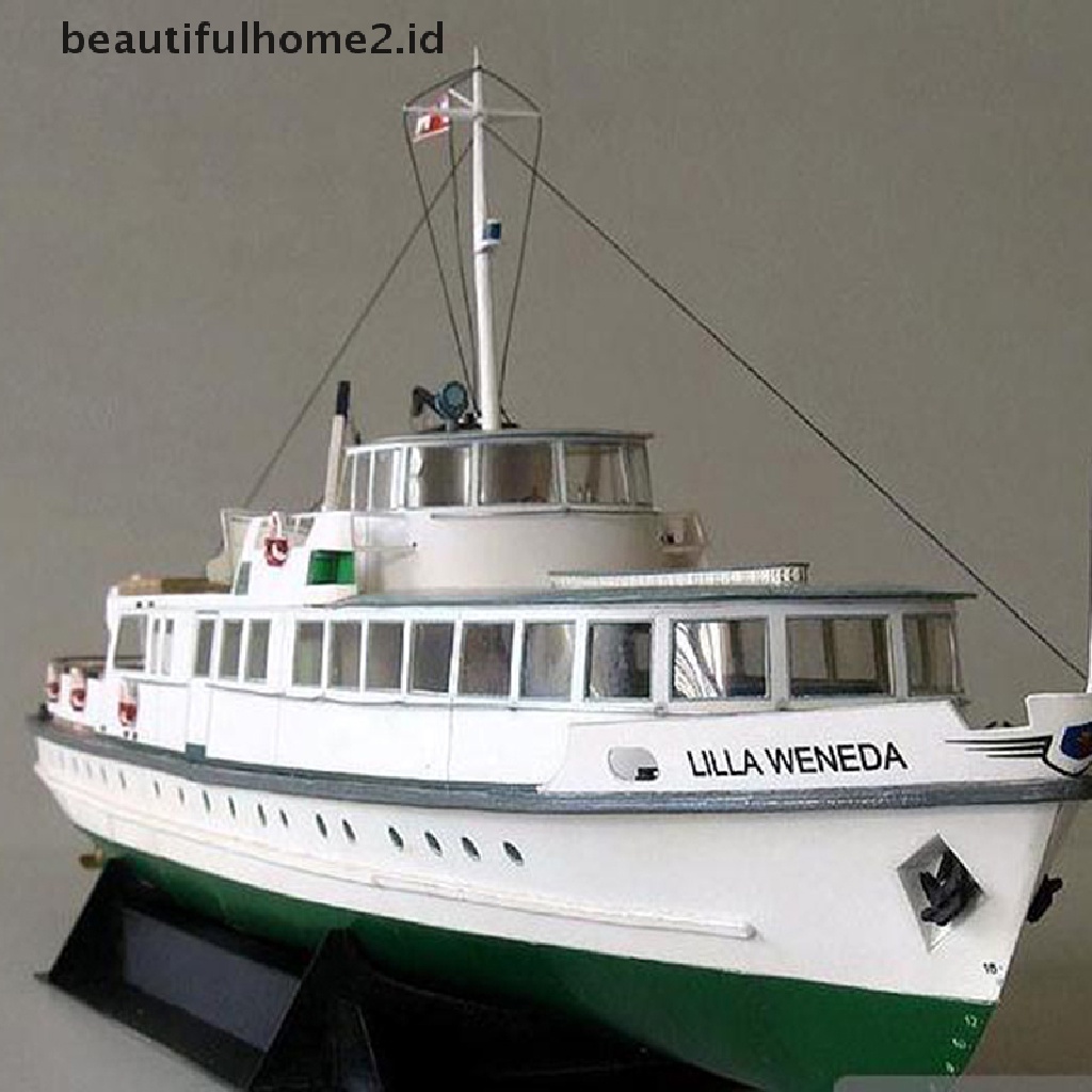 (Beautifulhome2) Buku Literatur Bahasa MandarinId Model Kapal Ferry 3d Diy Skala 1: 100