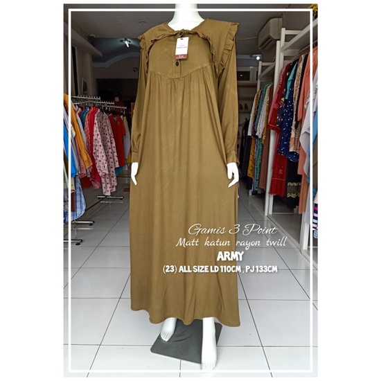 Gamis 3point polos