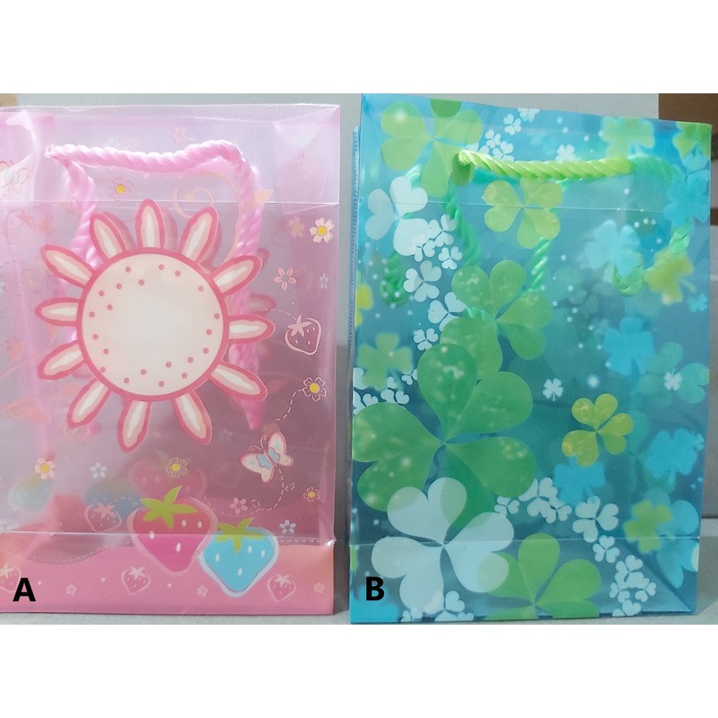 

Shopping Bag / Goodie Bag / Tas Tenteng Transparan Mini (isi 12 pcs)