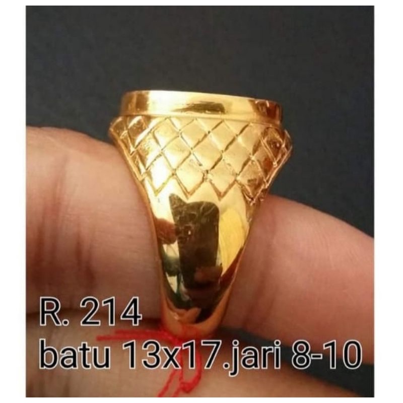 Ikat ring emban perunggu model eropa