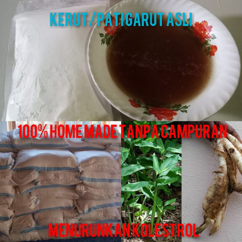 

Kerut/PATI GARUT kemasan 500gram/TEPUNG GARUT ASLI HOME MADE by CP 500GRAM