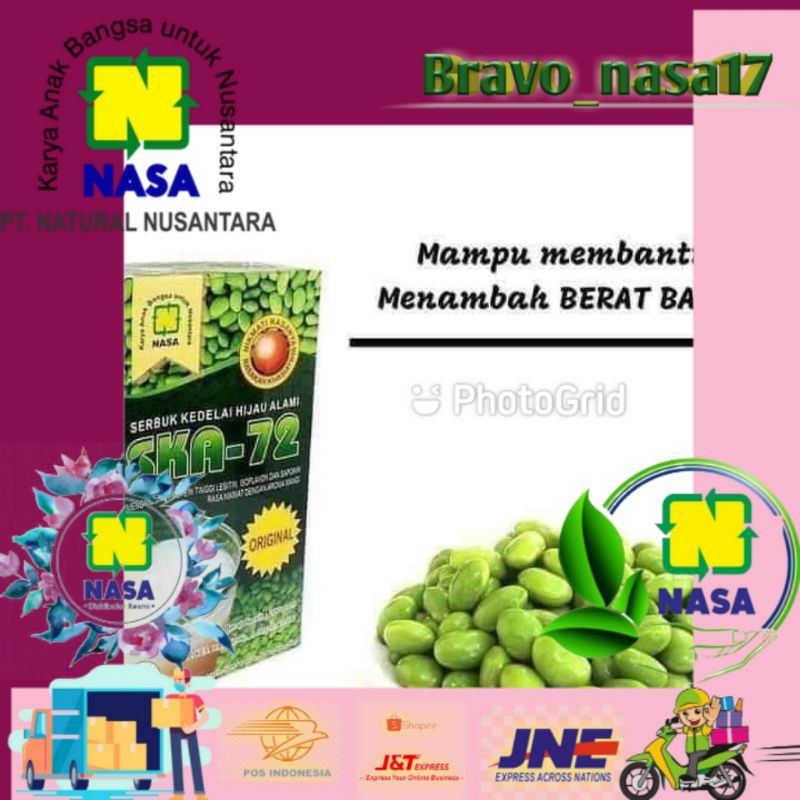 

SKA-72 // SERBUK kedelai NASA