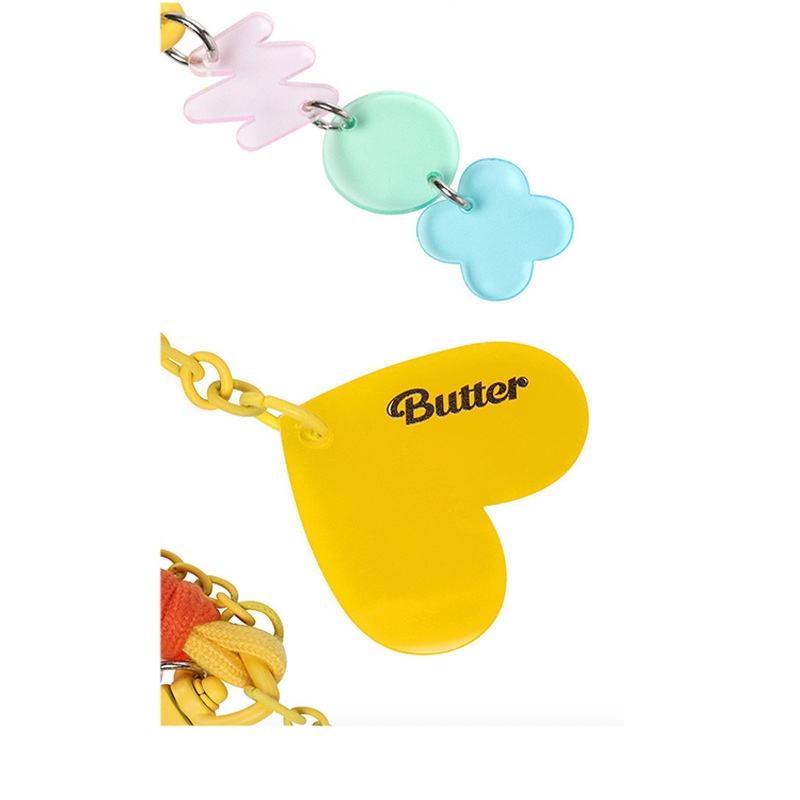 KPOP  Butter Keychain New Album Keyring Pendant Key Holder Accessories DIY Decor