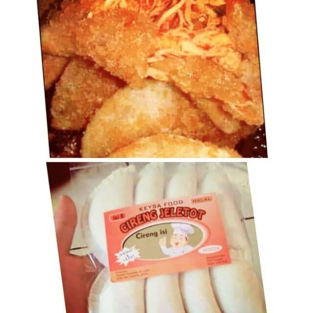 

Cireng jeletot ada varian ayam, baso dan original