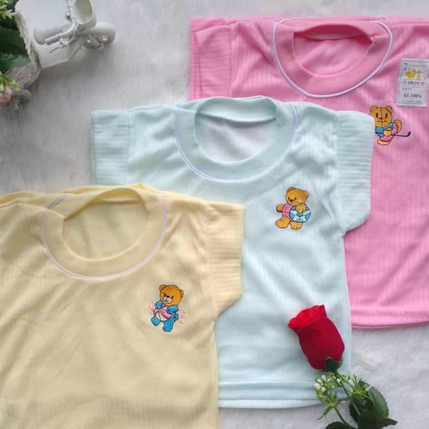 PROMO 6 PCS BAJU OBLONG BAYI/ BAJU BAYI 0-12 BULAN