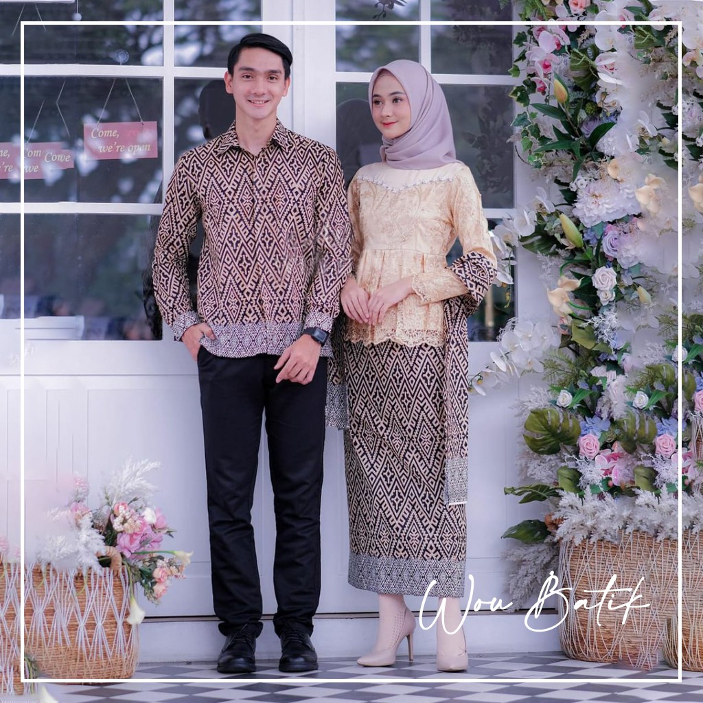Sale Maura Couple - Sania Ruffle Batik Couple Ori Ndoro Jowi Dnt Garansi Termurah Shopee - Batik Couple BJYBrXIlMLneW