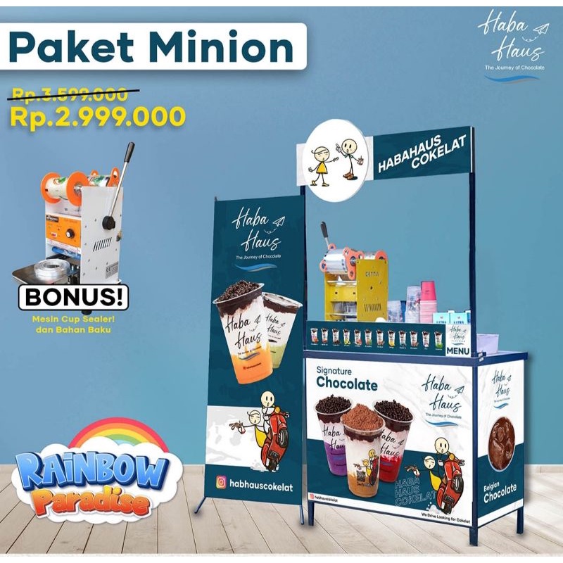 

PROMO RAINBOW PARADISE Paket Minion