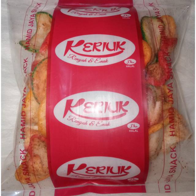 

Kerupuk jablay pedas Snack Keriuk Gurih dan Renyah