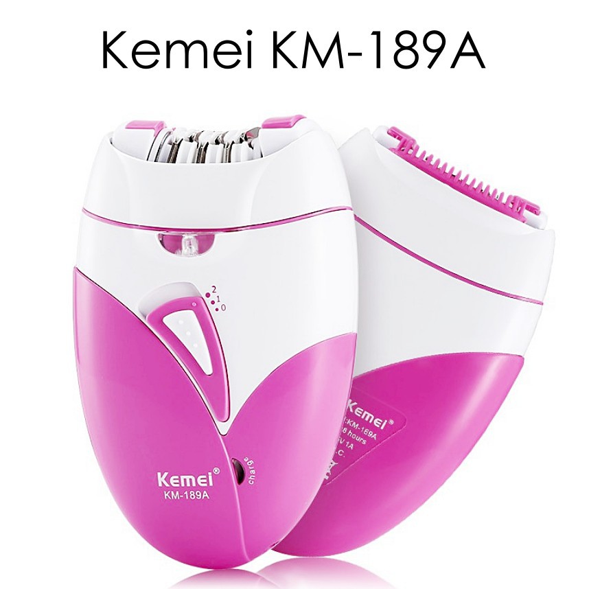 Kemei KM-189A Mesin Cukur Wanita, Alat Cukur Elektrik