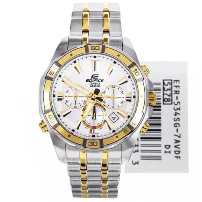 jam tangan / Watch_Id PRIA ORIGINAL CASIO EDIFICE EFR-534SG-7AV