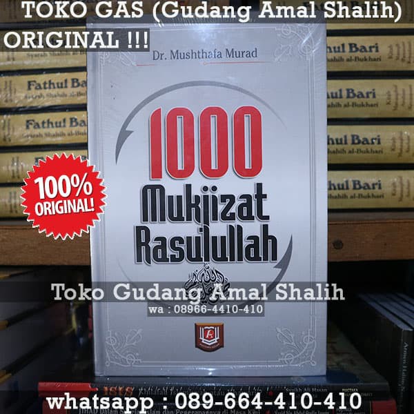1000 Mukjizat Rasulullah Pustaka Azzam Original