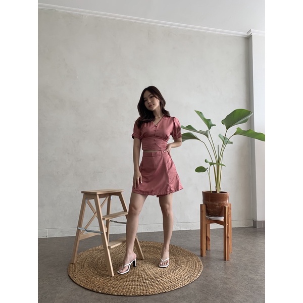 [Kiyora x You] Faezya Set-Rose Pink