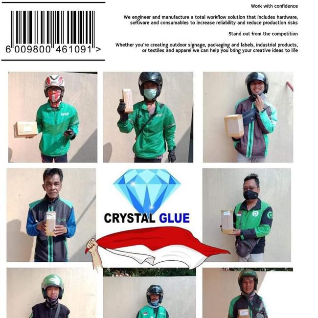 

N*E*W!!>>bgs-938 lem akrilik. lem acrylic - Biru