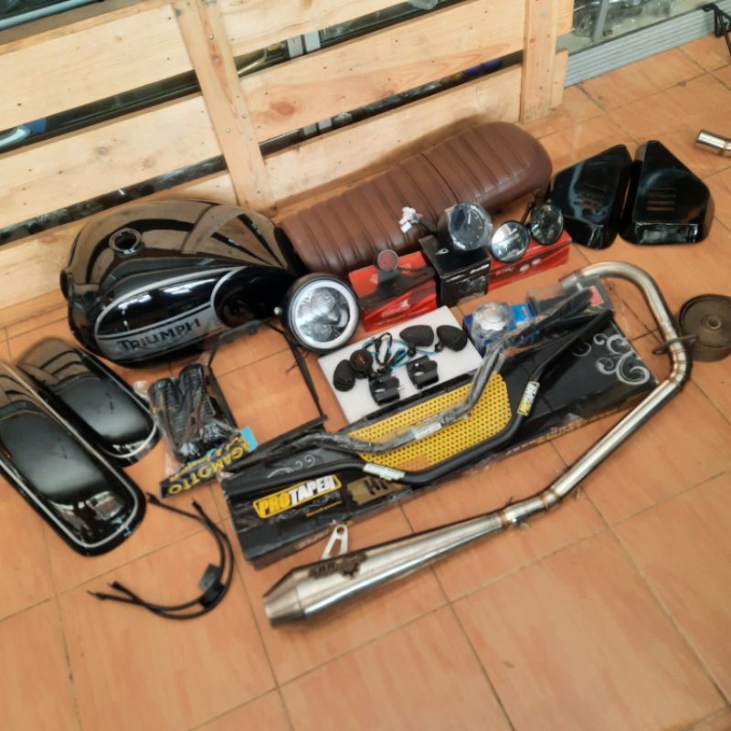 AKSESORIS MOTOR JAPSTYLE PAKET VERZA INJEKSI THE BEST