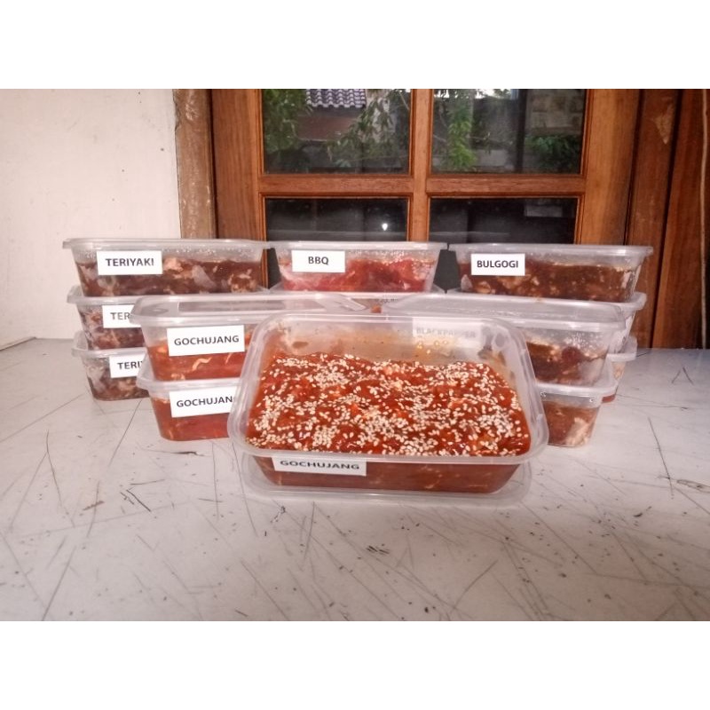 

Daging Slice Berbumbu / Daging Slice Marinasi 500gr