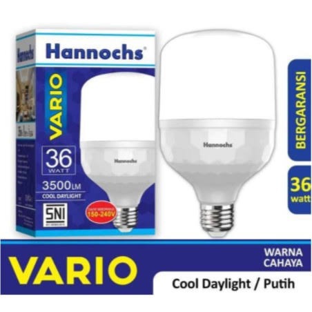 HANNOCHS Lampu LED VARIO 36 Watt - Cahaya Putih - Garansi 1 Tahun