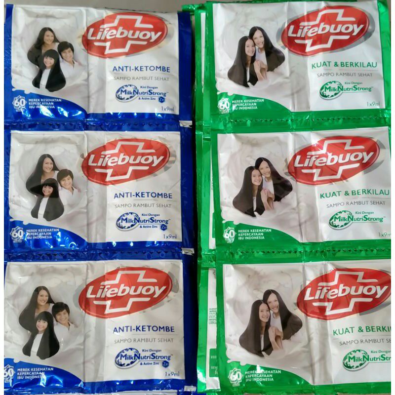 SHAMPOO LIFEBUOY 1RENCENG ISI 12 SACHET