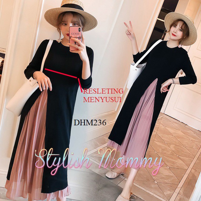 Dress Hamil dan Menyusui DHM236