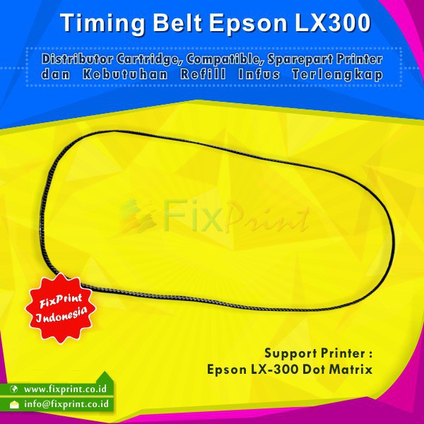 Timing Belt Epson LX 300 LX300  Carriage Belt Murah