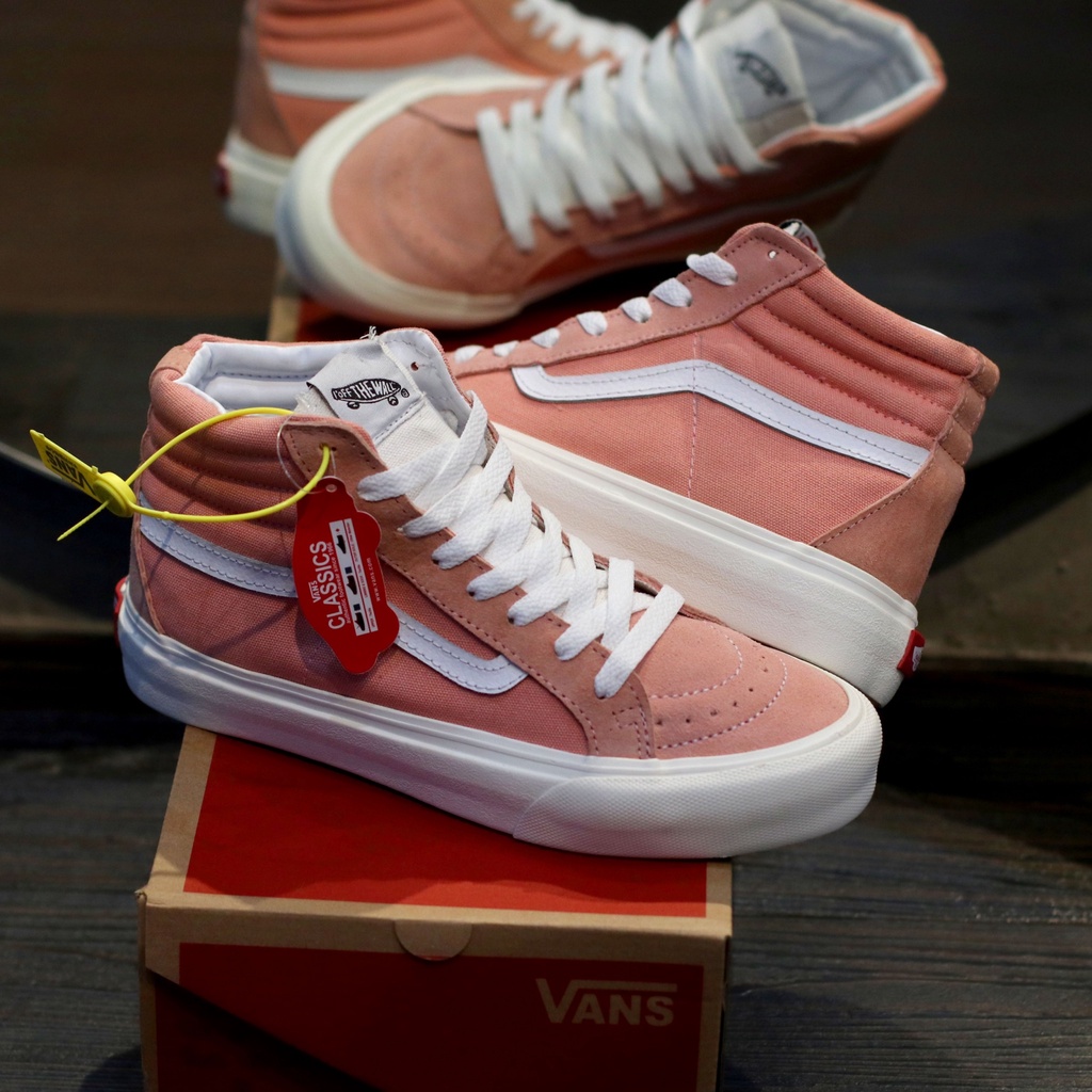 BARU SK8 HIGH PEACH SEPATU KETS WANITA LIMITED EDITION