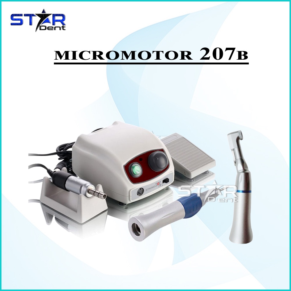 Dental Micromotor Strong 207b Mikromotor Lengkap