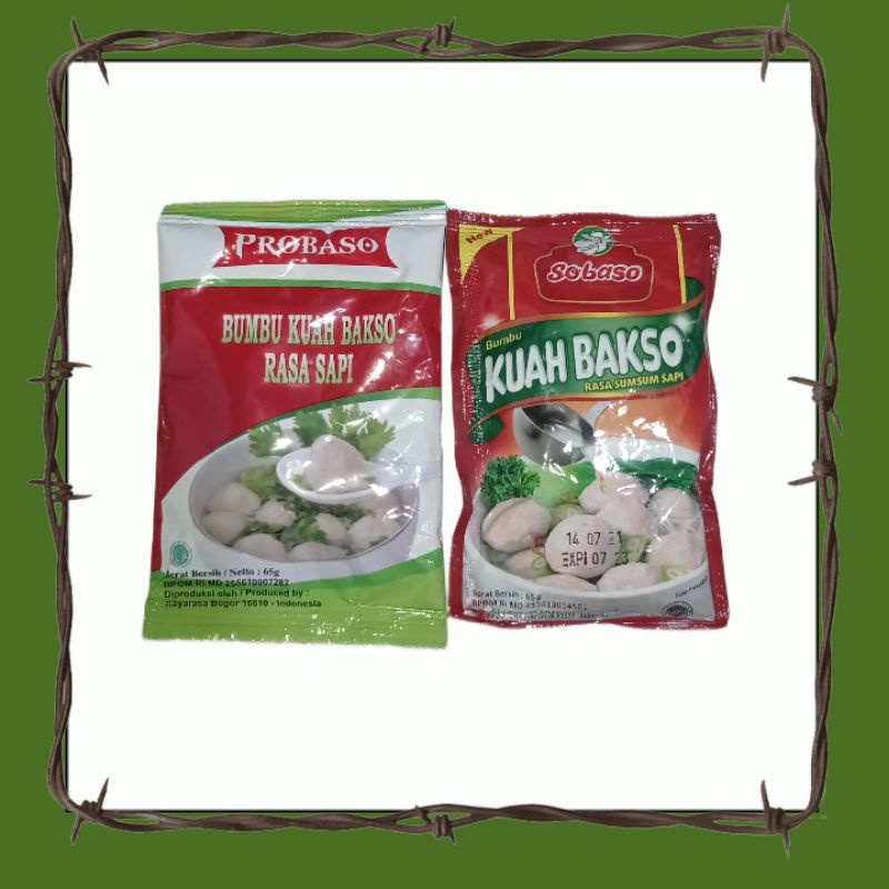 

Probaso sobaso bumbu kuah bakso promo murah rasa sapi 65gr