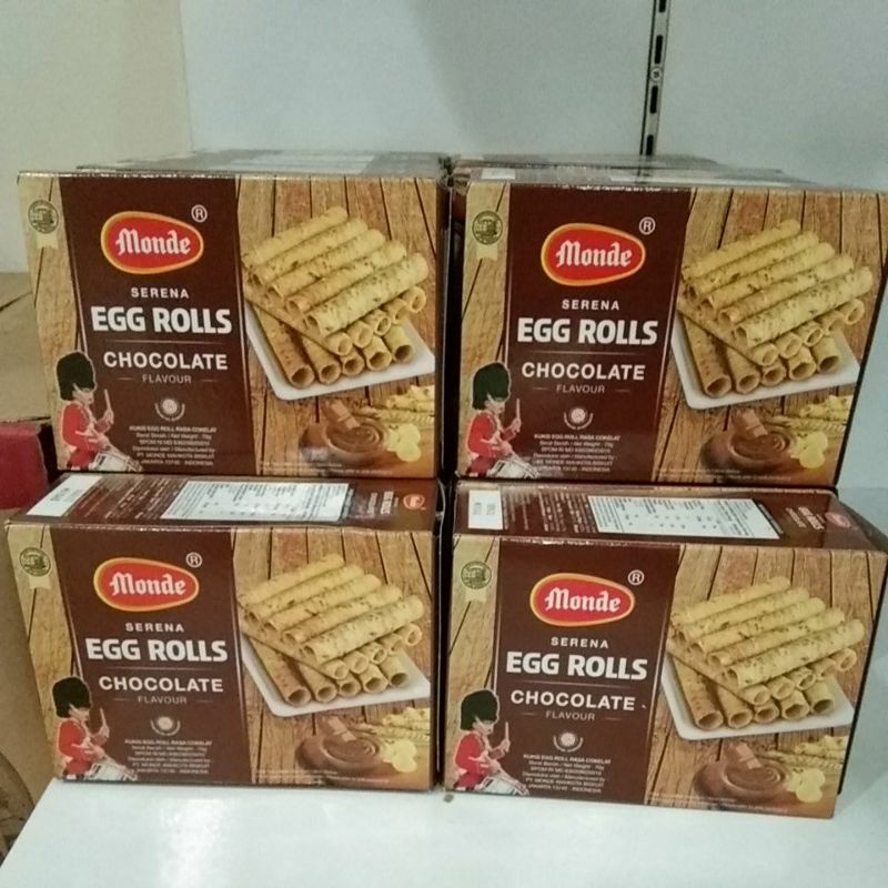 

Monde Egg Roll Chocolate 70gr