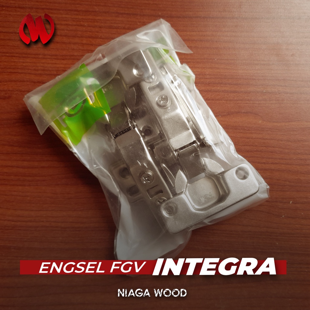 FGV Intergra Damped Engsel Sendok Slow Motion Lurus, Setengah Bungkuk, Full Bungkuk C0,C8,C16