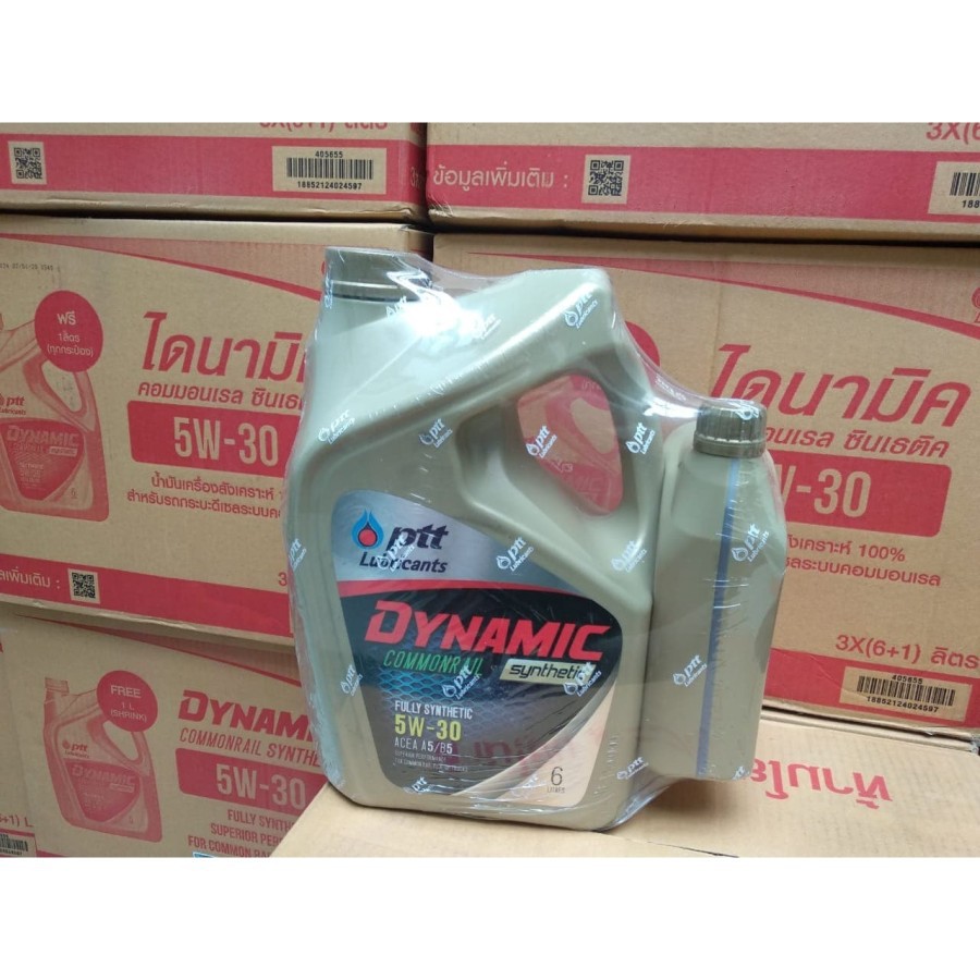 OLI MOBIL DIESEL COMMONRAIL SYNTHETIC PTT 5W30 7L PAKET OLI MOBIL DIESEL