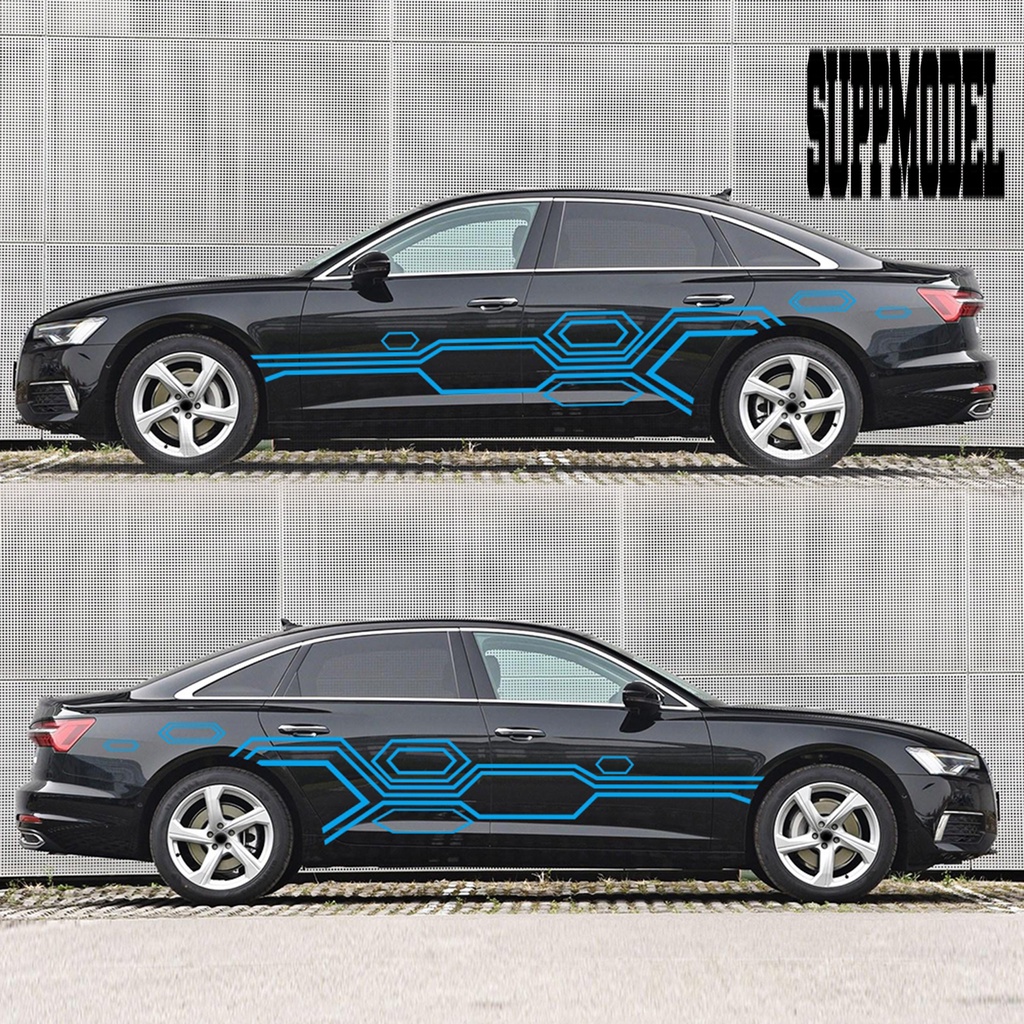 Stiker Decal Motif Tulisan Sport Tahan Air / Panas Untuk Dekorasi Pintu Samping Mobil DIY