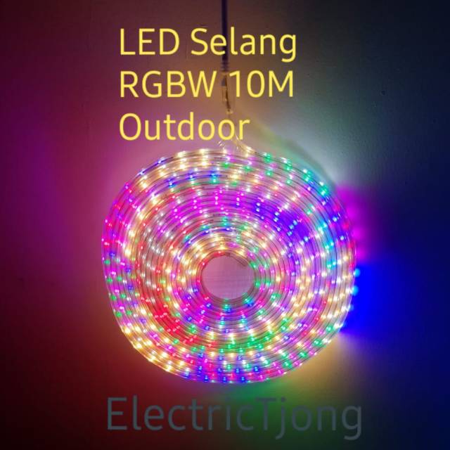 Lampu LED Selang RGB 10 Meter (Merek Oska) / LED strip RGB 10M