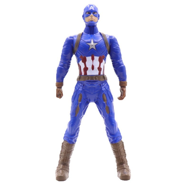 1pc Mainan Action Figure Marvel Super Hero Bahan PVC Dapat Berputar 360 Derajat° Action Figure Spiderman Hulk Iron Man Untuk Koleksi / Hadiah