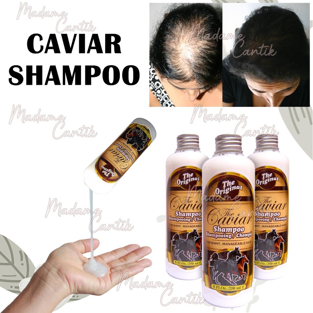 ✿ MADAME ✿ CAVIAR SHAMPOO  / SHAMPO CAVIAR / SHAMPOO KUDA BPOM