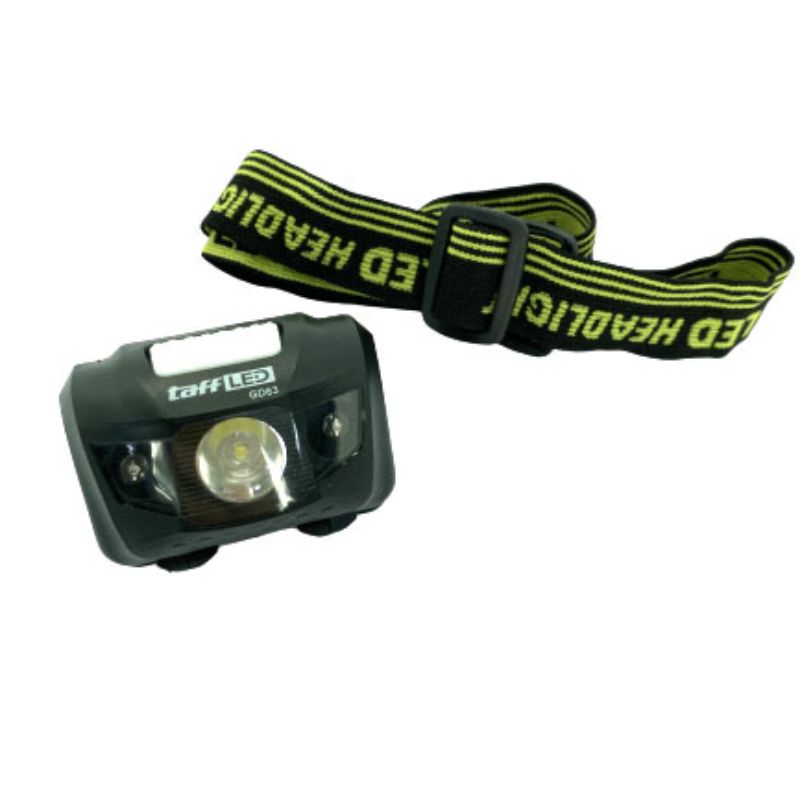 TERMURAH Senter Kepala Taffled GD63 Headlamp LED Multifunction Outdoor 3W Adventure