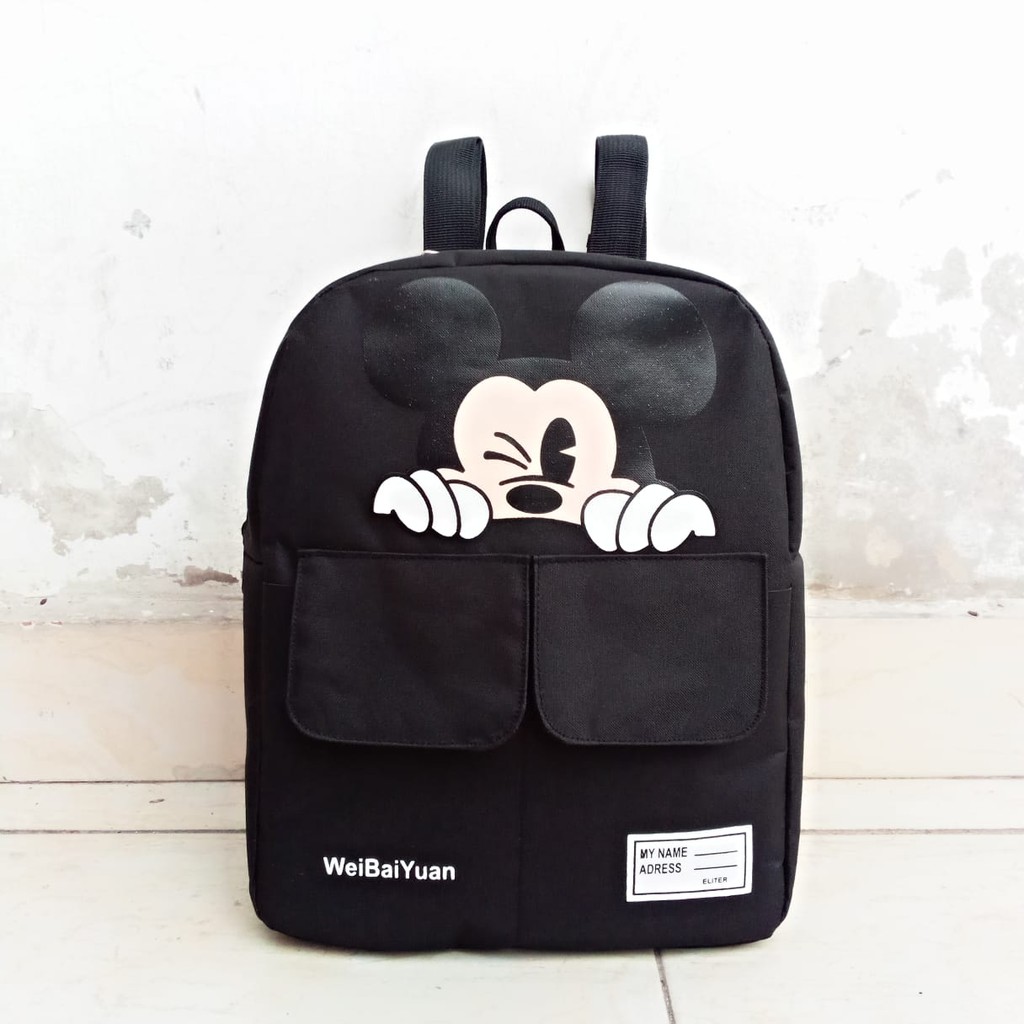 Tas Sekolah Anak Perempuan Kerakter Mickey MouseRangsel anak Cewek