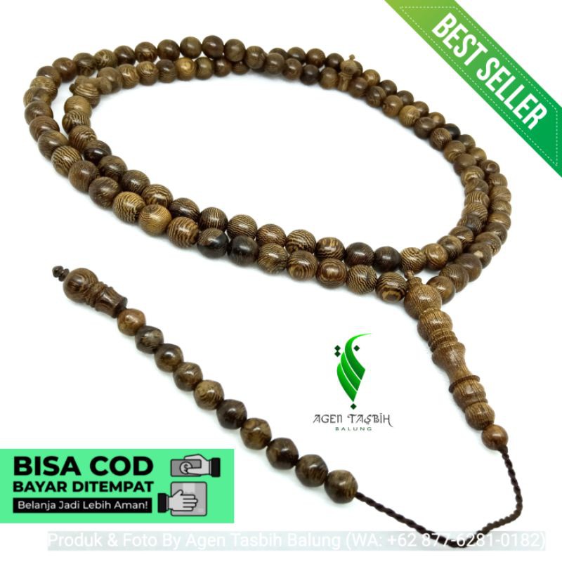 Tasbih Kayu Johar Super 10mm ORIGINAL!!