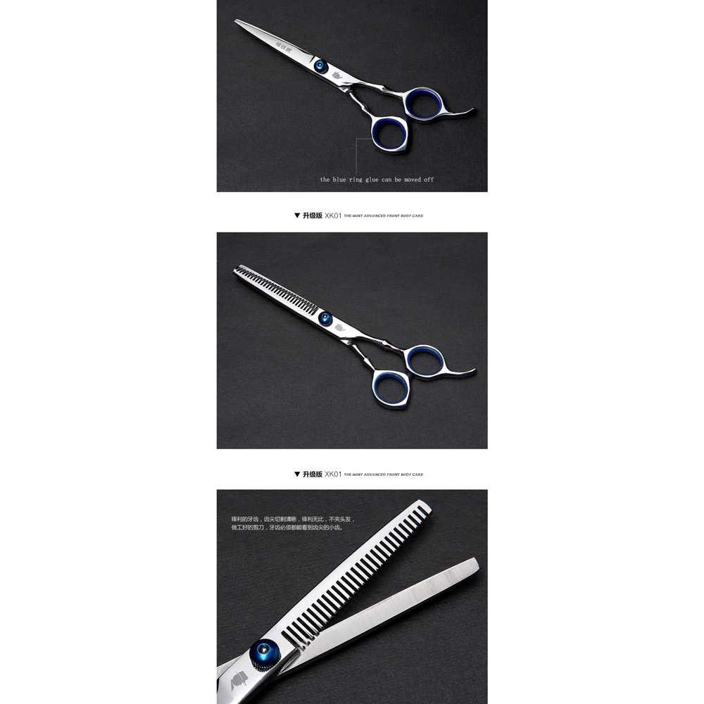 Set Gunting Rambut Stainless Steel Murah GR 03 Perlengkapan Salon Set Gunting Multifungsi Tahan Lama