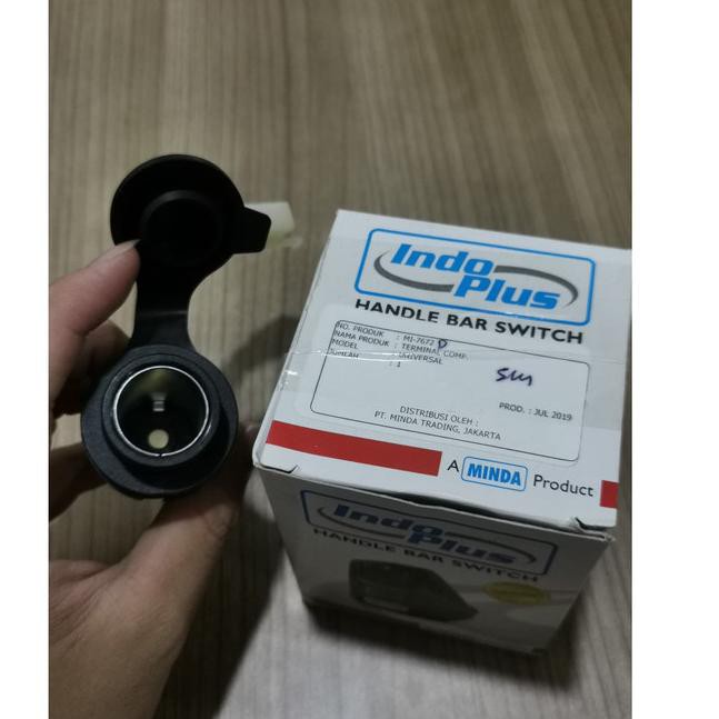 ❀ SOCKET POWER OUTLET CHARGER CASSAN MOTOR ORIGINAL AEROX LEXI NMAX ASLI ➸