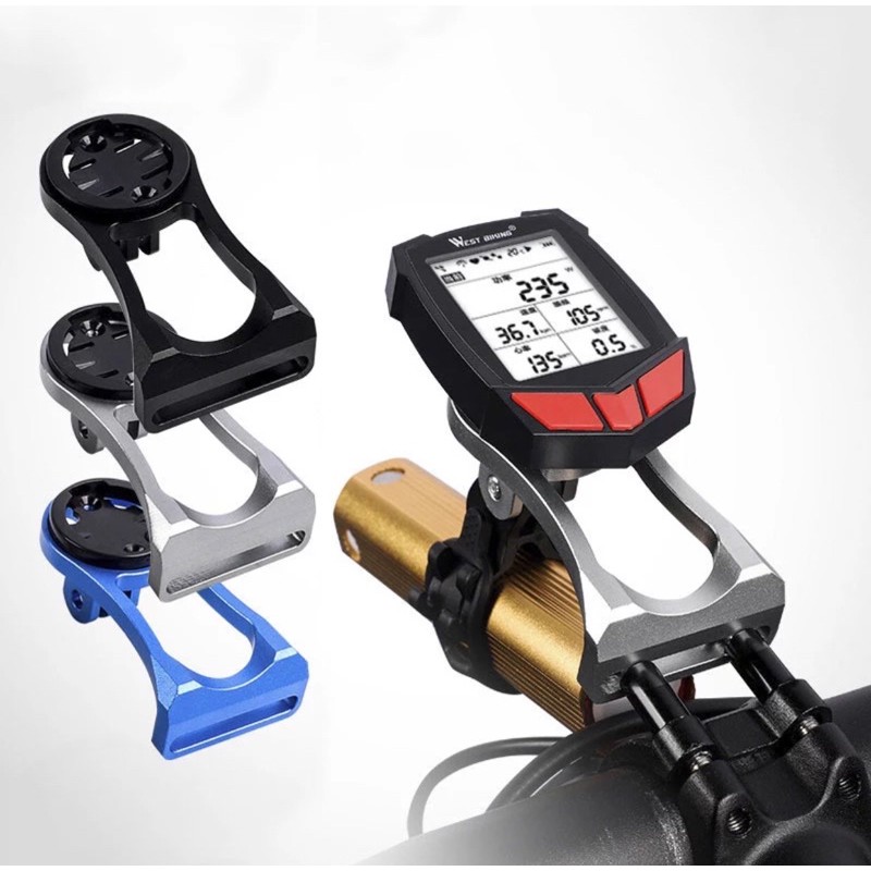 Barfly Bracket Holder Speedometer Garmin Bryton Xoss G + Cateye igsport Lampu Kamera Aluminium Alloy