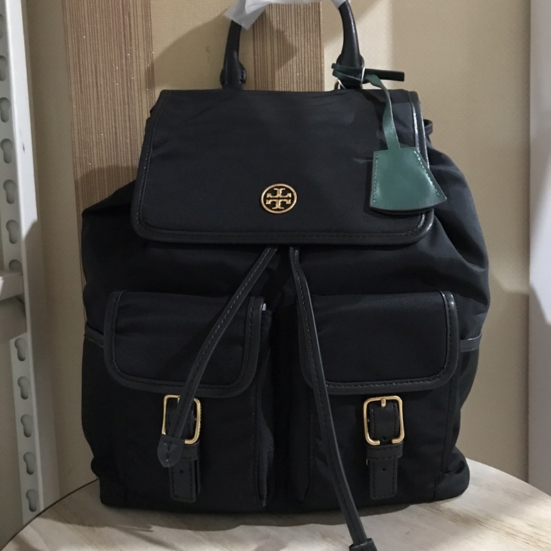TB Piper Flap Backpack Black