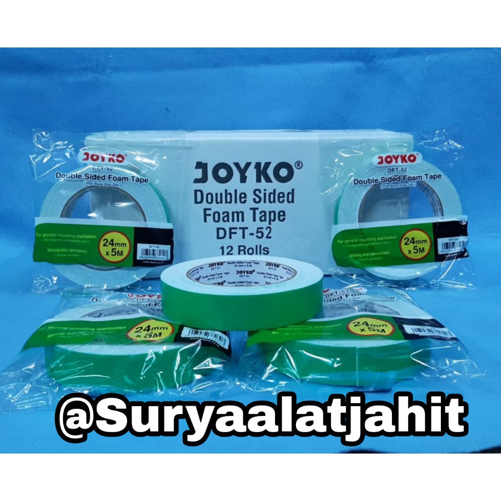 Double Tape Sidedfoam/Pita Busa Dua Sisi DFT-52 JK 24mm rp.7.500/rol