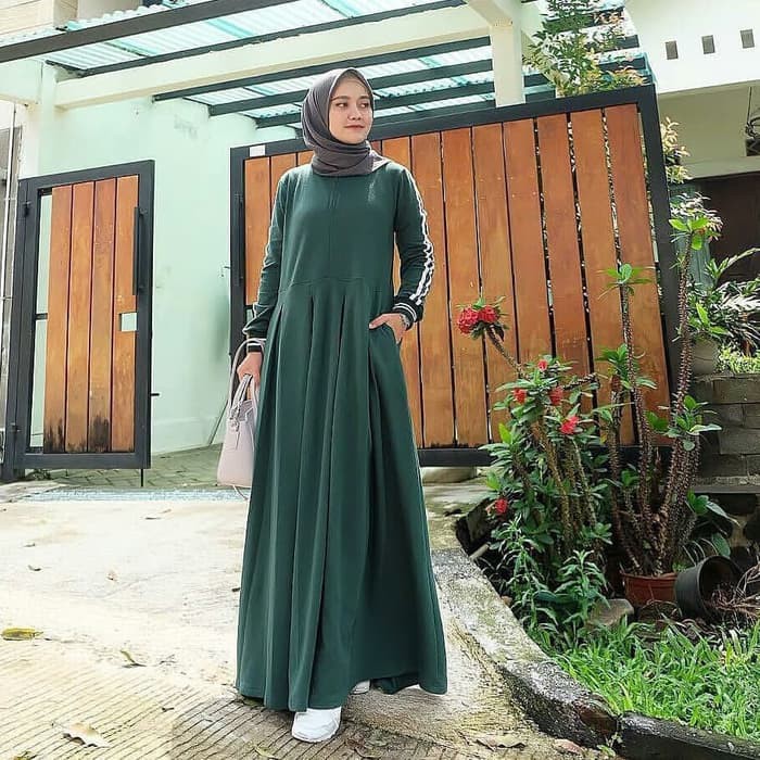 SPESIAL ATASAN PAKAIAN WANITA MUSLIM GAUN SETELAN BAJU WANITA / SASA LONG DRESS MUSLIM / MAXI / BAJU
