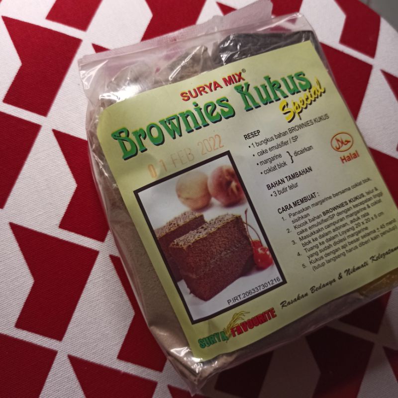 

brownies kukus premix