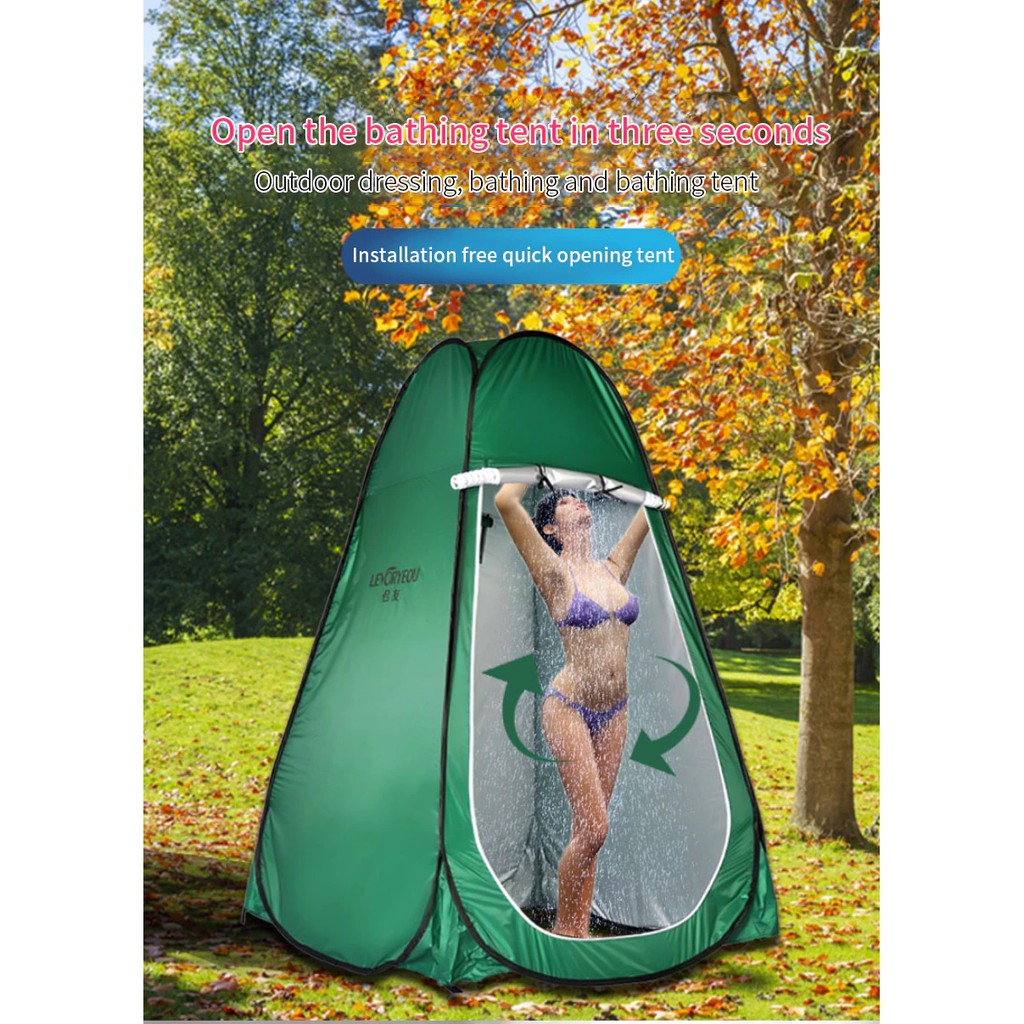 LEVORYEOU Privacy Pop Up Tent - Tenda Portabel Multifungsi