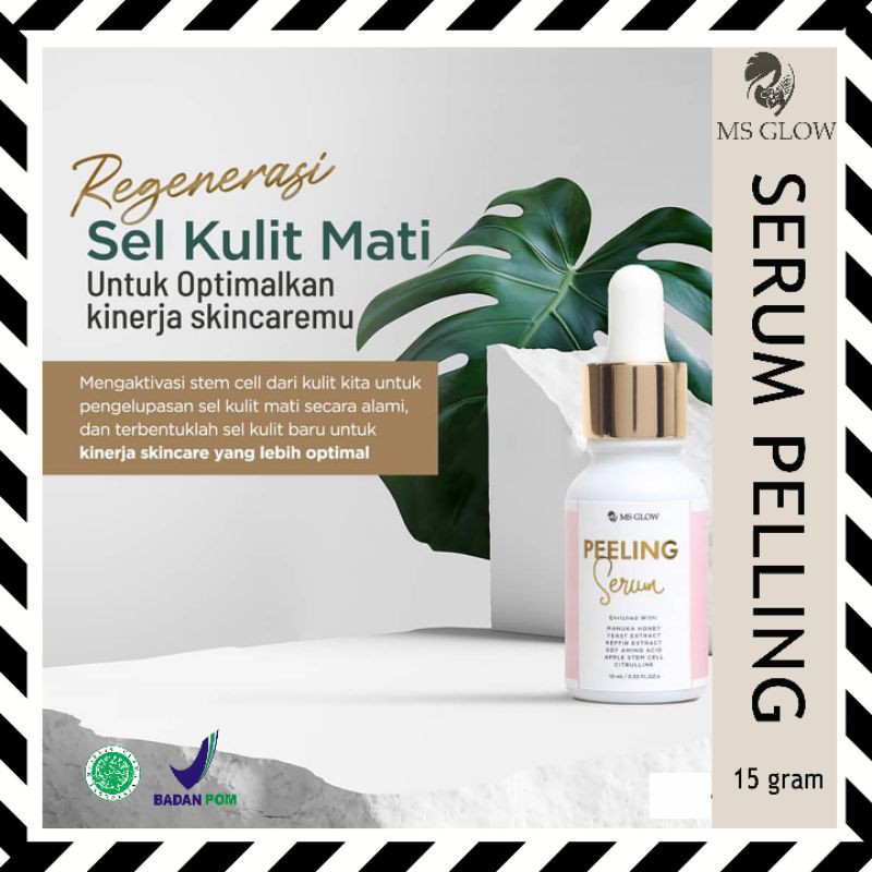 MS glow Peeling Serum.MS glow resmi