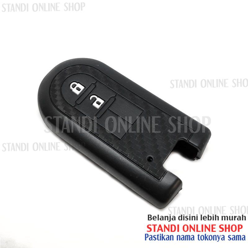 Kondom Kunci Silikon Carbon Remote Smartkey Toyota Rush Veloz