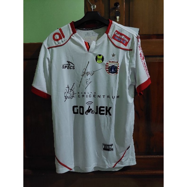 Jersey Persija Away 2018 Putih Specs Original