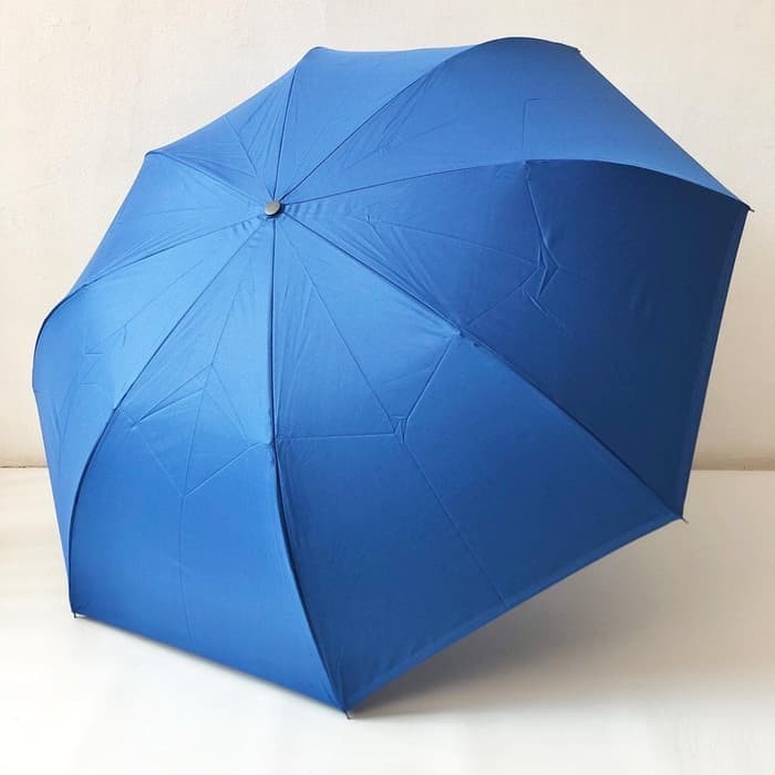 Payung terbalik kazbrella luar dalam sama warna / GRC